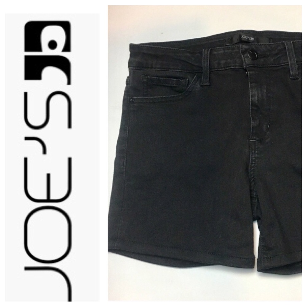 Joe’s Jeans Stretch Black Jean Shorts